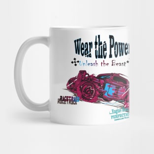 Wear the Power This Monster car Loves Monster Trucks Boys and Girls Gift Mug